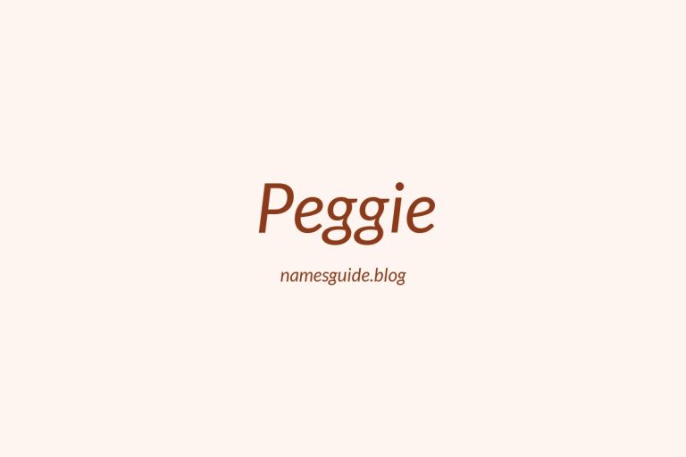 59+ Perfect Middle Names for Peggie