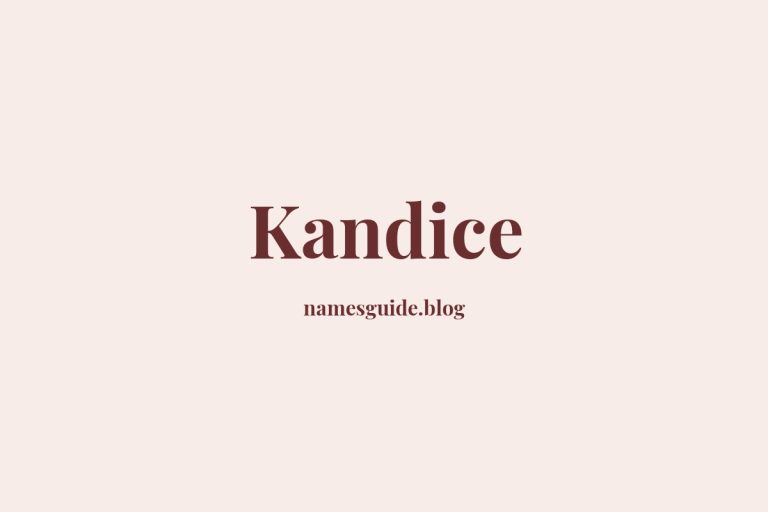 68+ Middle Names for Kandice: The Ultimate Guide