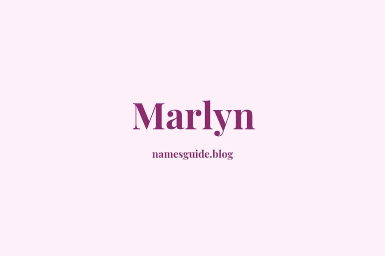 41+ Middle Names for Marlyn: The Perfect Pairing