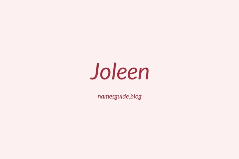 69+ Middle Names for Joleen: The Ultimate List