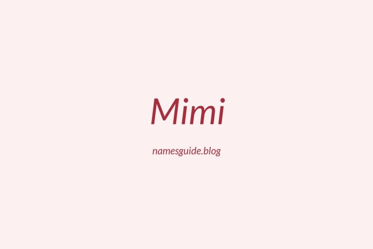 56+ Perfect Middle Names for Mimi: Find the Ideal Match