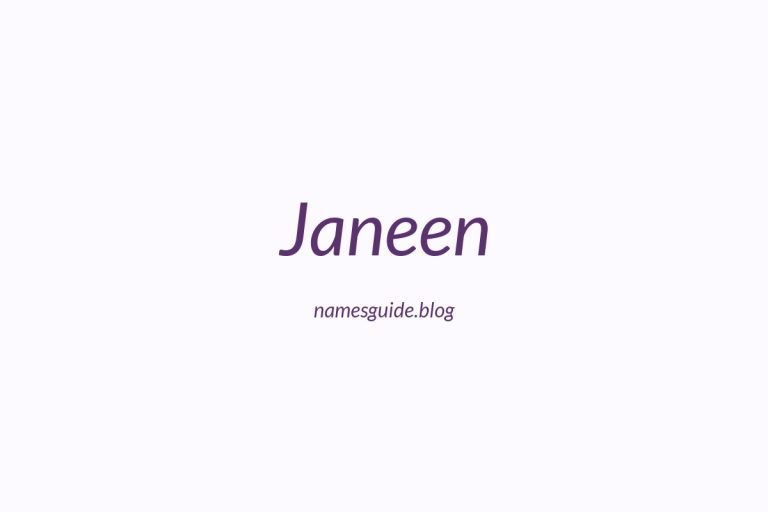 76+ Middle Names for Janeen: The Ultimate Guide