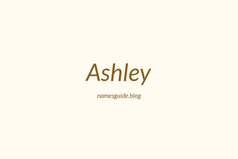 51+ Perfect Middle Names for Ashley: Find the Ideal Match
