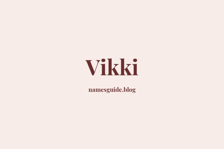 62+ Middle Names for Vikki: Find the Perfect Match