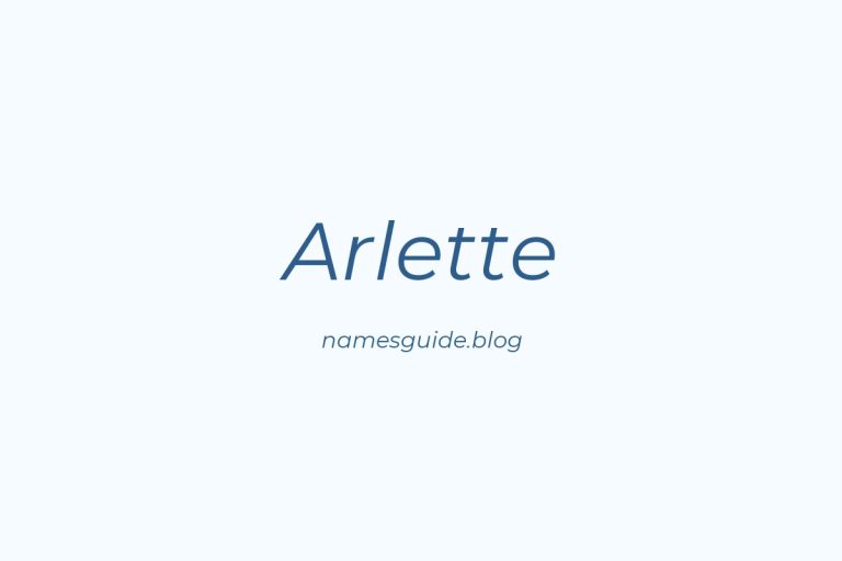 55+ Elegant Middle Names for Arlette: Find the Perfect Match