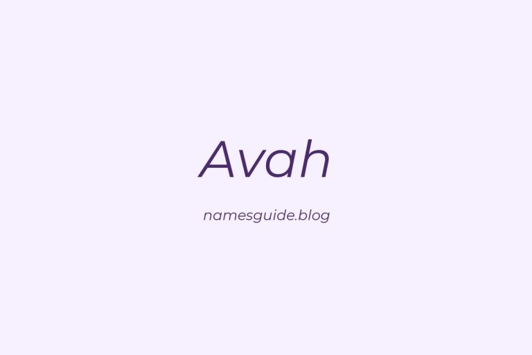 42+ Beautiful Middle Names for Avah: Find the Perfect Match