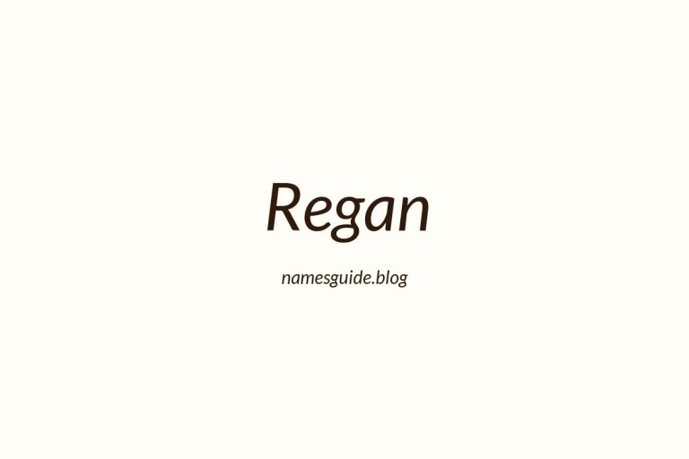 44+ Middle Names for Regan: The Perfect Complement