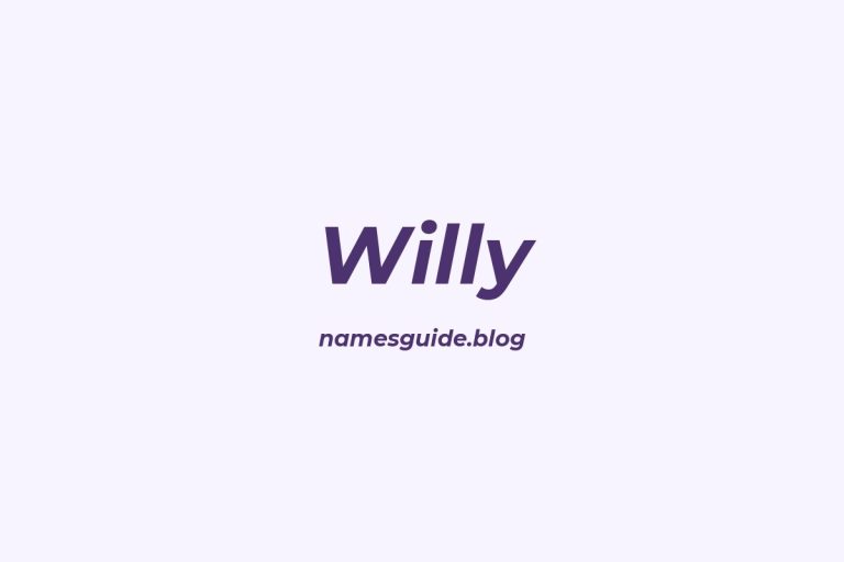 52+ Perfect Middle Names for Willy: Find the Best Fit