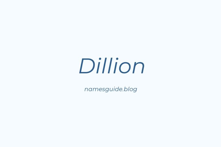 56+ Middle Names for Dillion: The Ultimate Guide