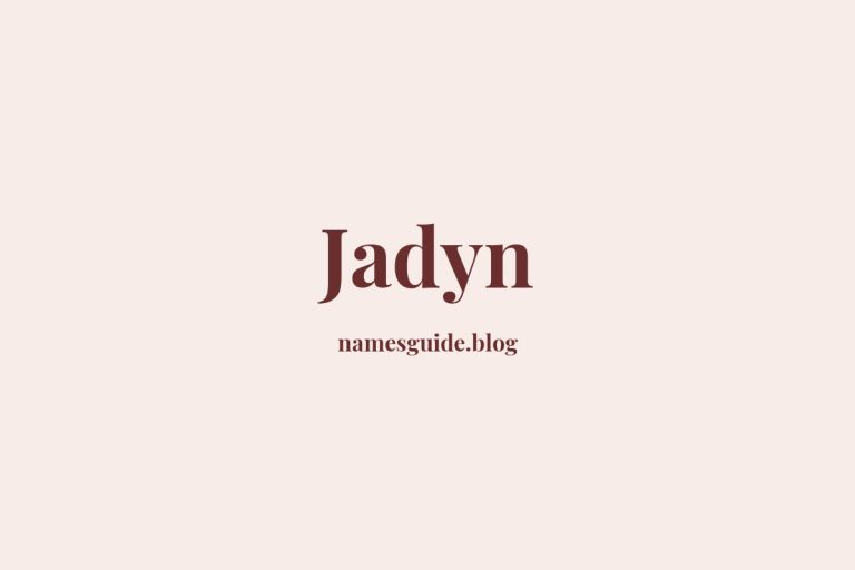 60+ Middle Names for Jadyn: The Ultimate List