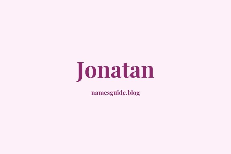 39+ Perfect Middle Names for Jonatan