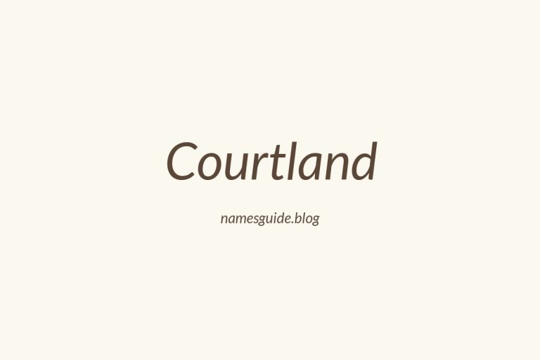 67+ Perfect Middle Names for Courtland: Find the Ideal Match