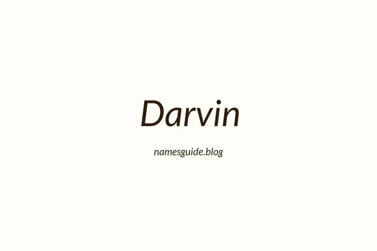 43+ Middle Names for Darvin: The Ultimate Guide