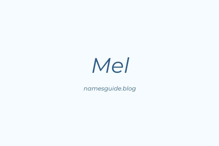 56+ Perfect Middle Names for Mel: Find the Ideal Fit