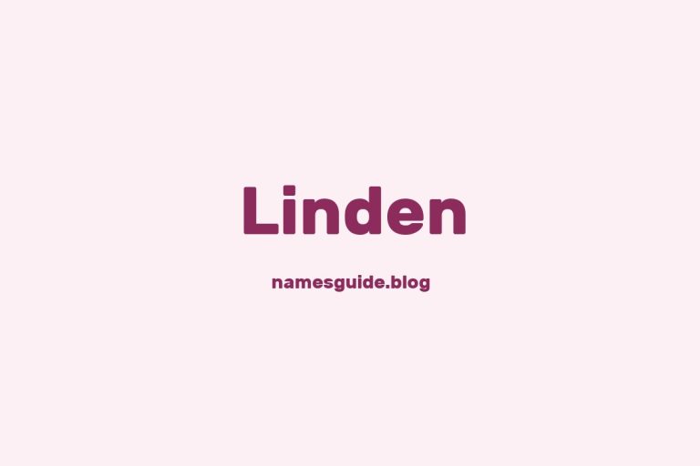 66+ Perfect Middle Names for Linden: Find the Ideal Match