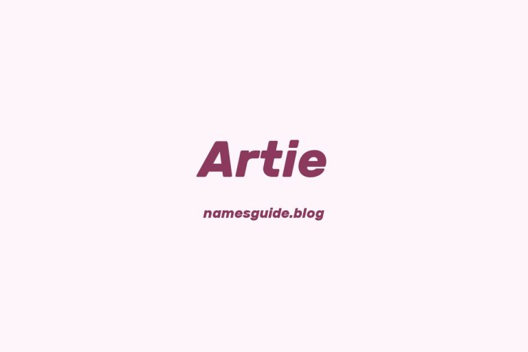 37+ Middle Names for Artie: The Perfect Complement