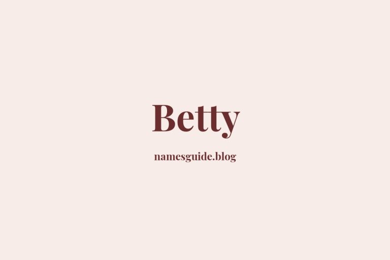 67+ Middle Names for Betty: The Ultimate Guide