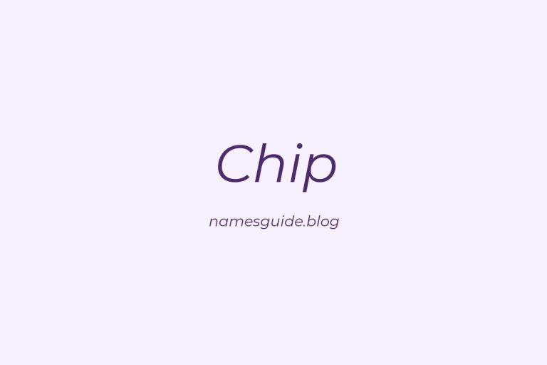 63+ Perfect Middle Names for Chip: Find the Ideal Match