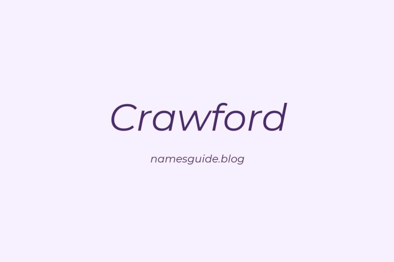 40+ Perfect Middle Names for Crawford: Find the Ideal Match