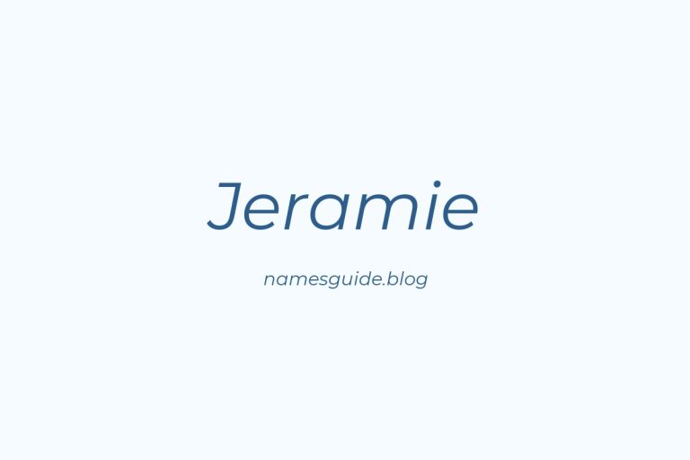 82+ Middle Names for Jeramie: The Ultimate Guide