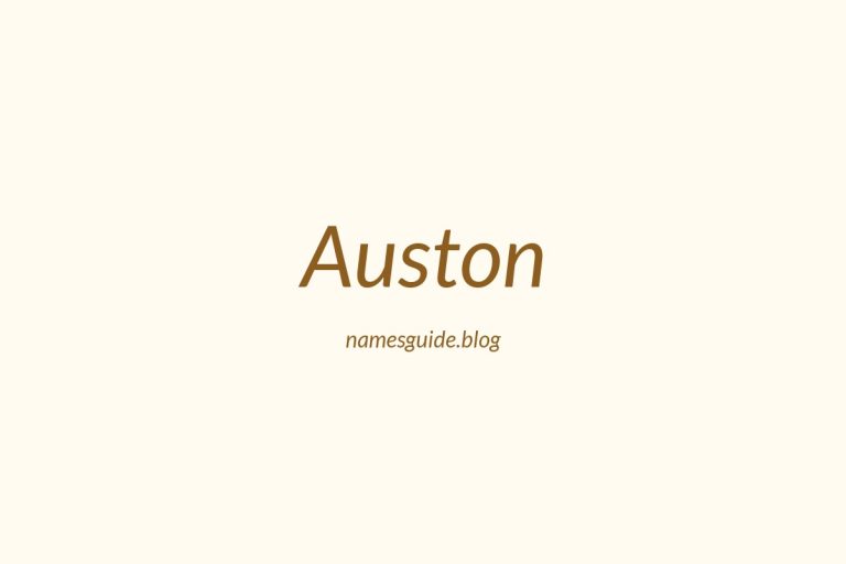 58+ Perfect Middle Names for Auston: Find the Ideal Match