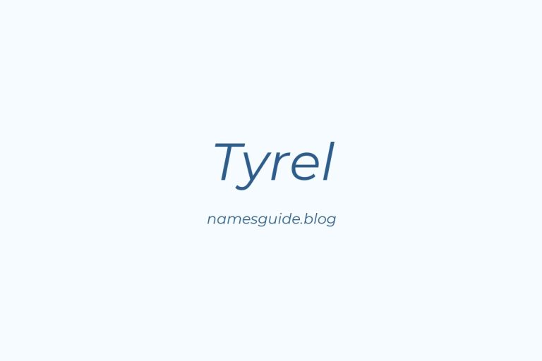 56+ Middle Names for Tyrel: The Ultimate Guide