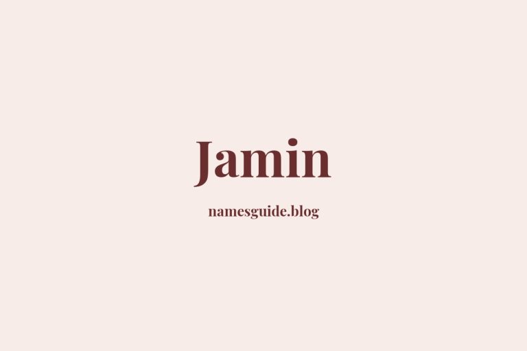 59+ Middle Names for Jamin: The Ultimate Guide