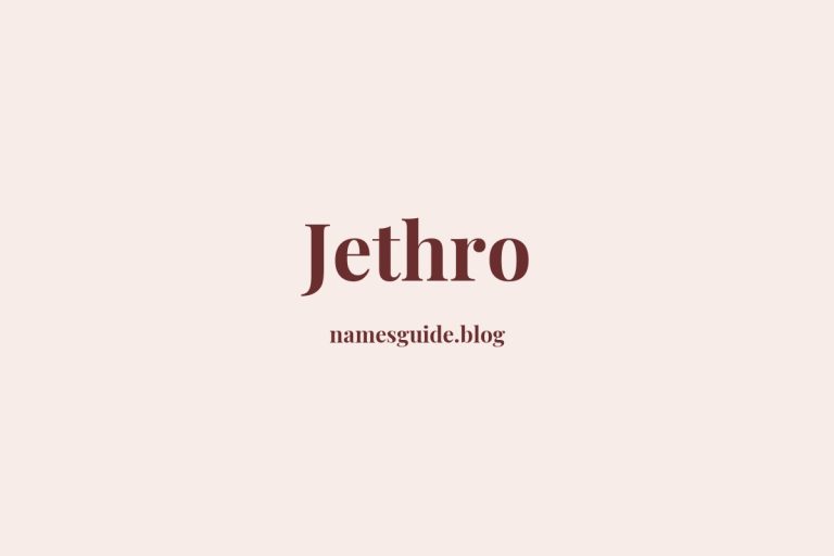 70+ Perfect Middle Names for Jethro: Find the Ideal Fit