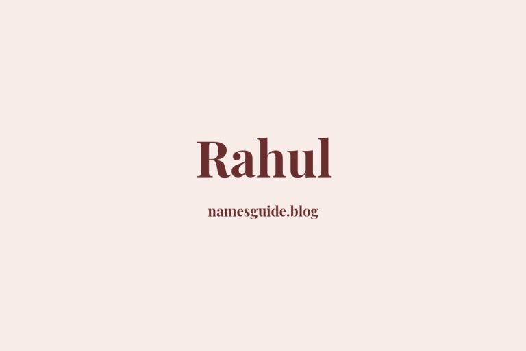 44+ Middle Names for Rahul: Find the Perfect Match