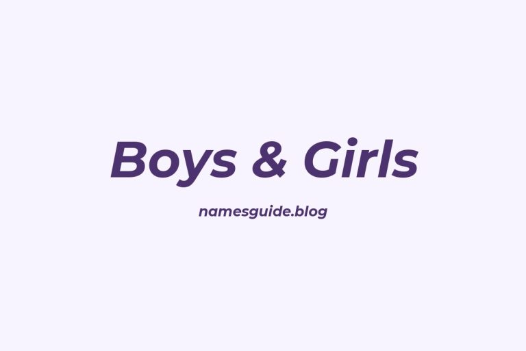 52+ Lucky Middle Names for Boys & Girls