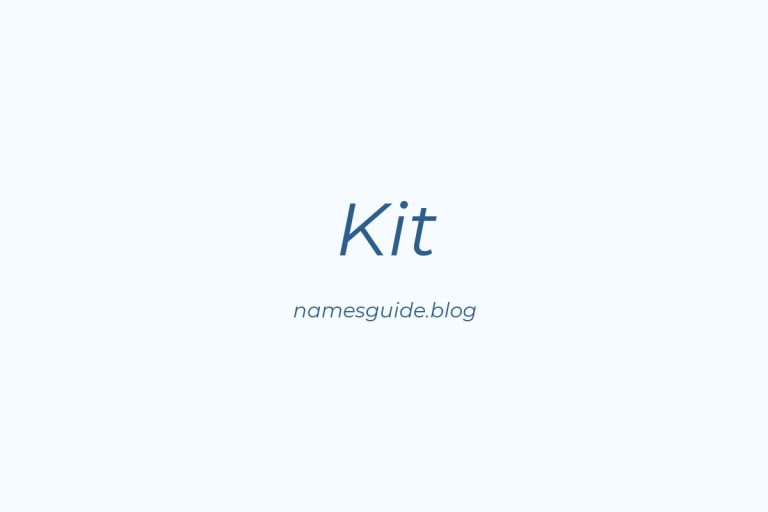 74+ Perfect Middle Names for Kit: Find the Ideal Match