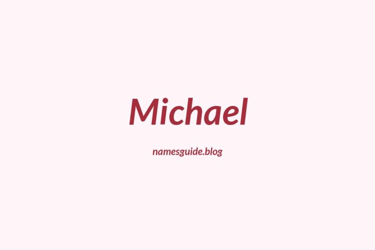 54+ Middle Names for Michael: The Ultimate Guide