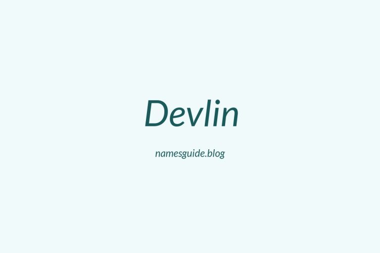47+ Unique Middle Names for Devlin