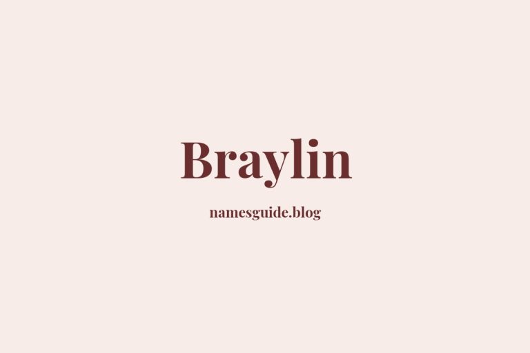 Fifty Plus Unique Middle Names for Braylin