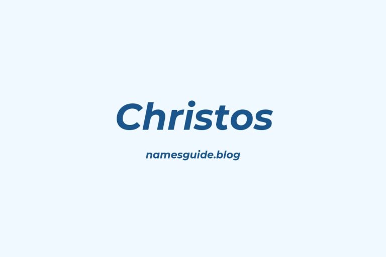 59+ Unique Middle Names for Christos
