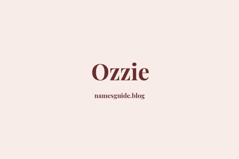 59+ Unique Middle Names for Ozzie