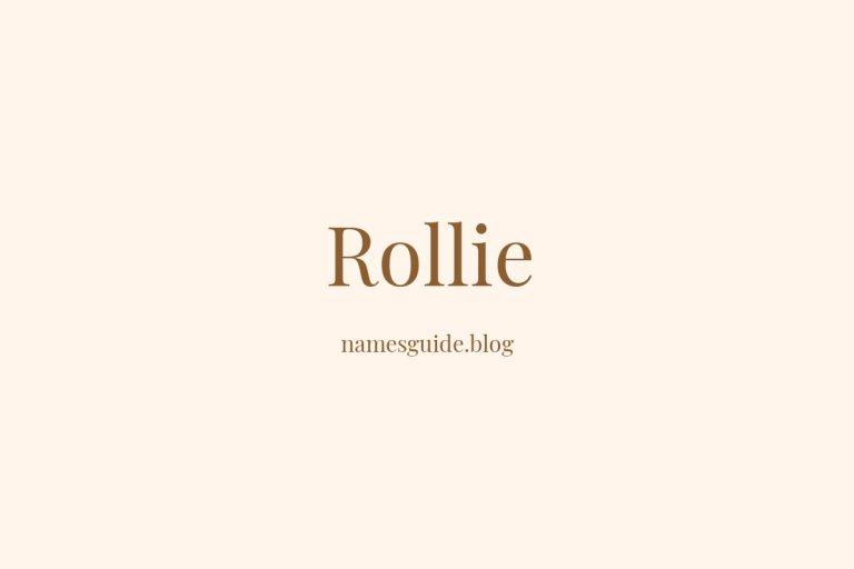 57+ Unique Middle Names for Rollie
