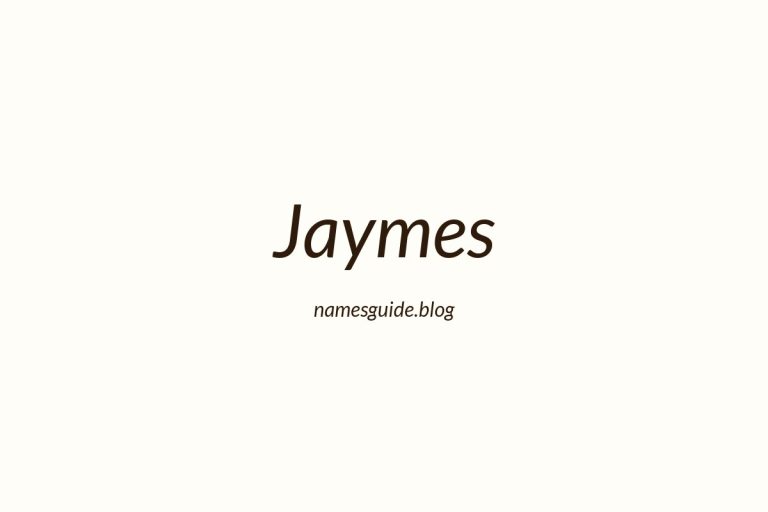 59+ Unique Middle Names for Jaymes