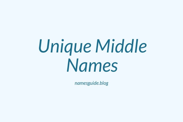 55+ Unique Middle Names for Javin