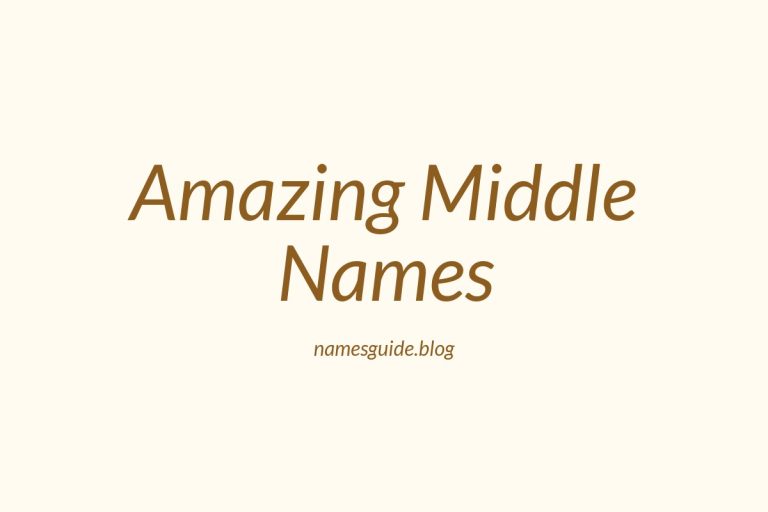 48+ Amazing Middle Names for Roan