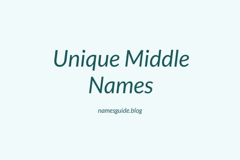 Fifty Plus Unique Middle Names for Aven