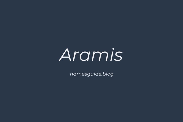 53+ Unique Middle Names for Aramis
