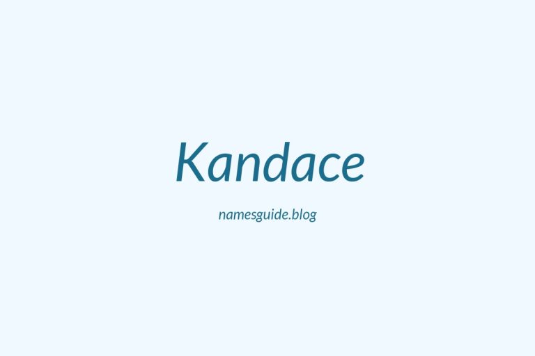 53+ Unique Middle Names for Kandace