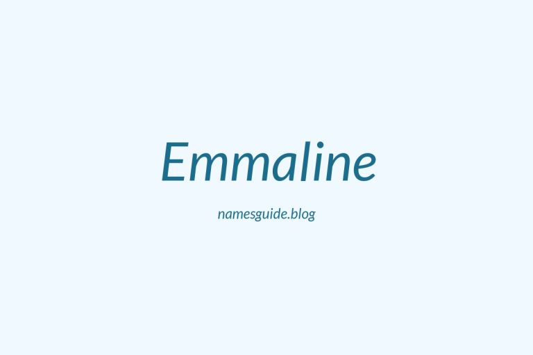 59+ Unique Middle Names for Emmaline