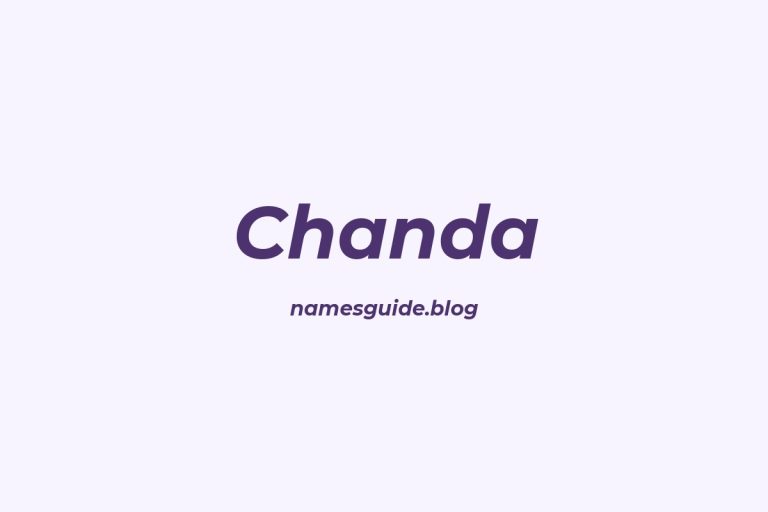 50+ Unique Middle Names for Chanda