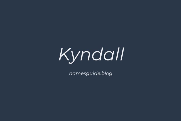 55+ Unique Middle Names for Kyndall