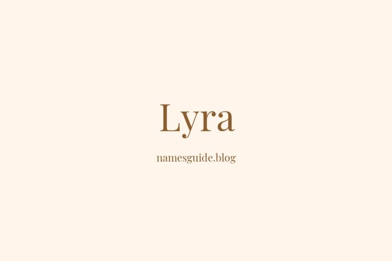 53+ Classic Middle Names for Lyra