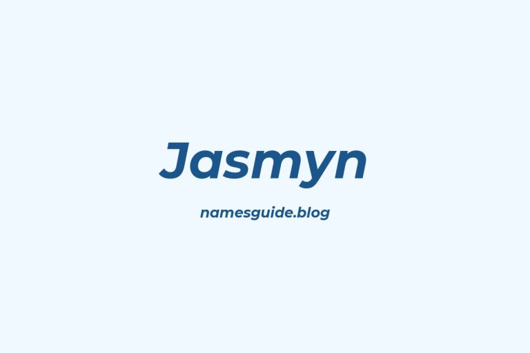 50+ Unique Middle Names for Jasmyn