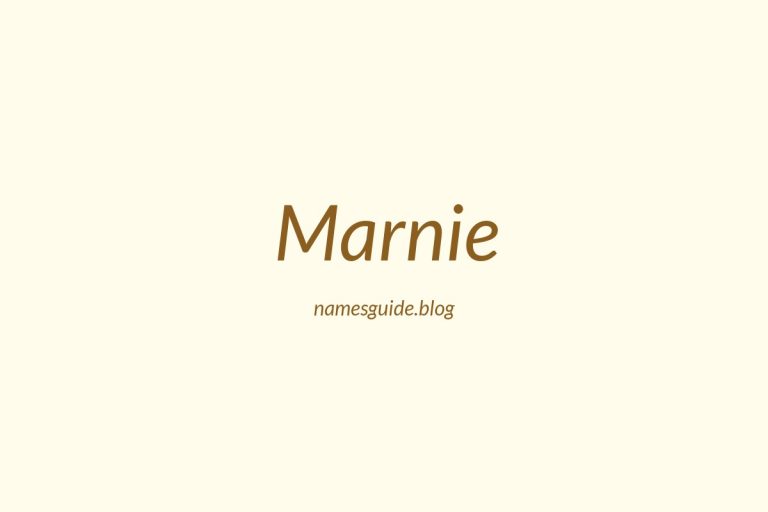 40+ Unique Middle Names for Marnie