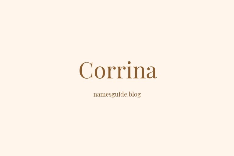 59+ Unique Middle Names for Corrina
